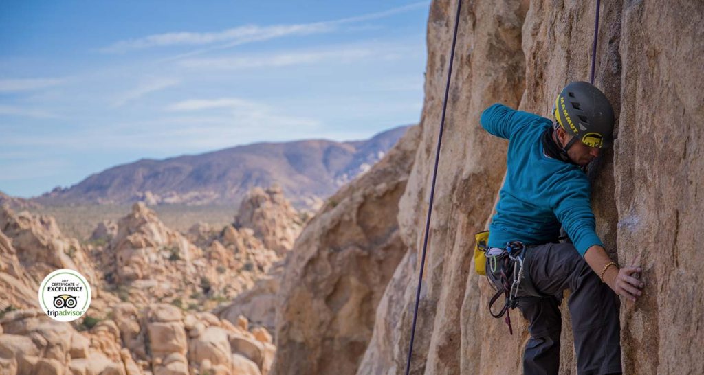 Rock Climbing in Joshua Tree